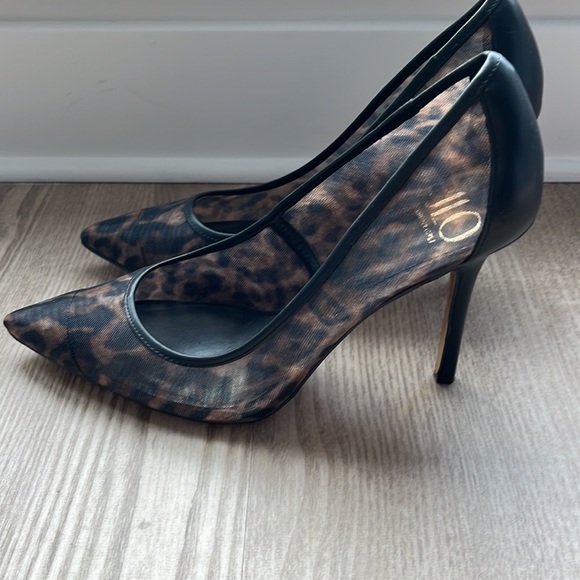 JLO Jennifer Lopez Leopard Mesh stilettos 🔥🔥 Size 9.5 - Picture 6 of 8